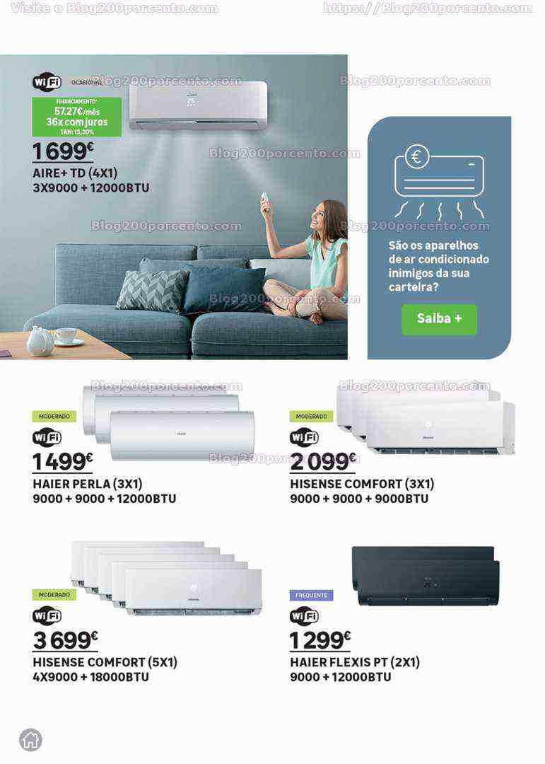 Antevisão Folheto LEROY MERLIN Especial Climatização Promoções até 9 agosto