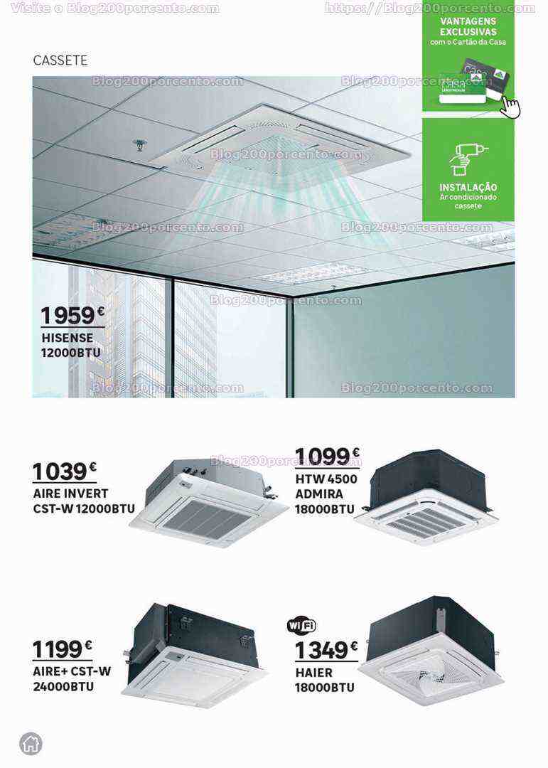 Antevisão Folheto LEROY MERLIN Especial Climatização Promoções até 9 agosto