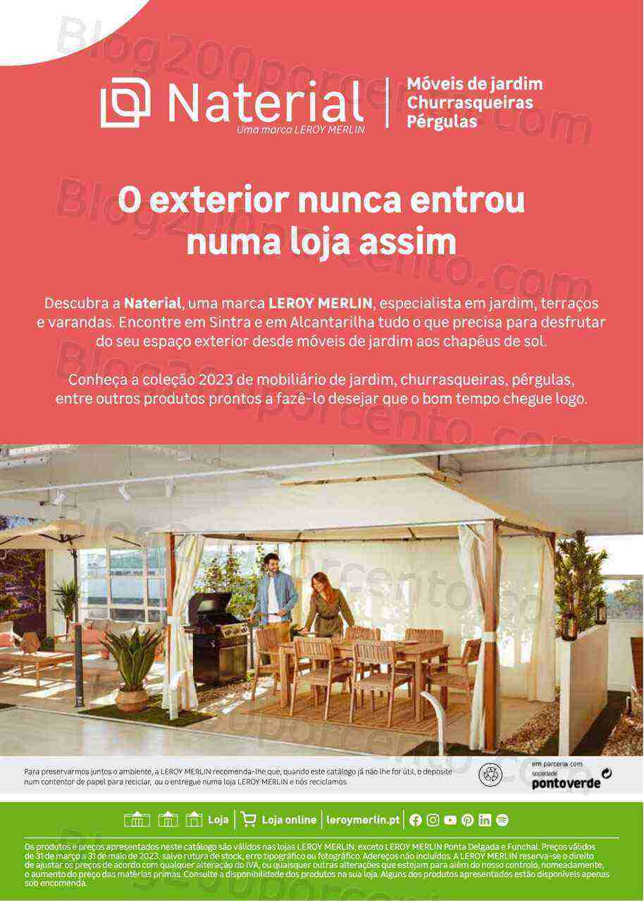 Antevisão Folheto LEROY MERLIN Promoções até 31 maio