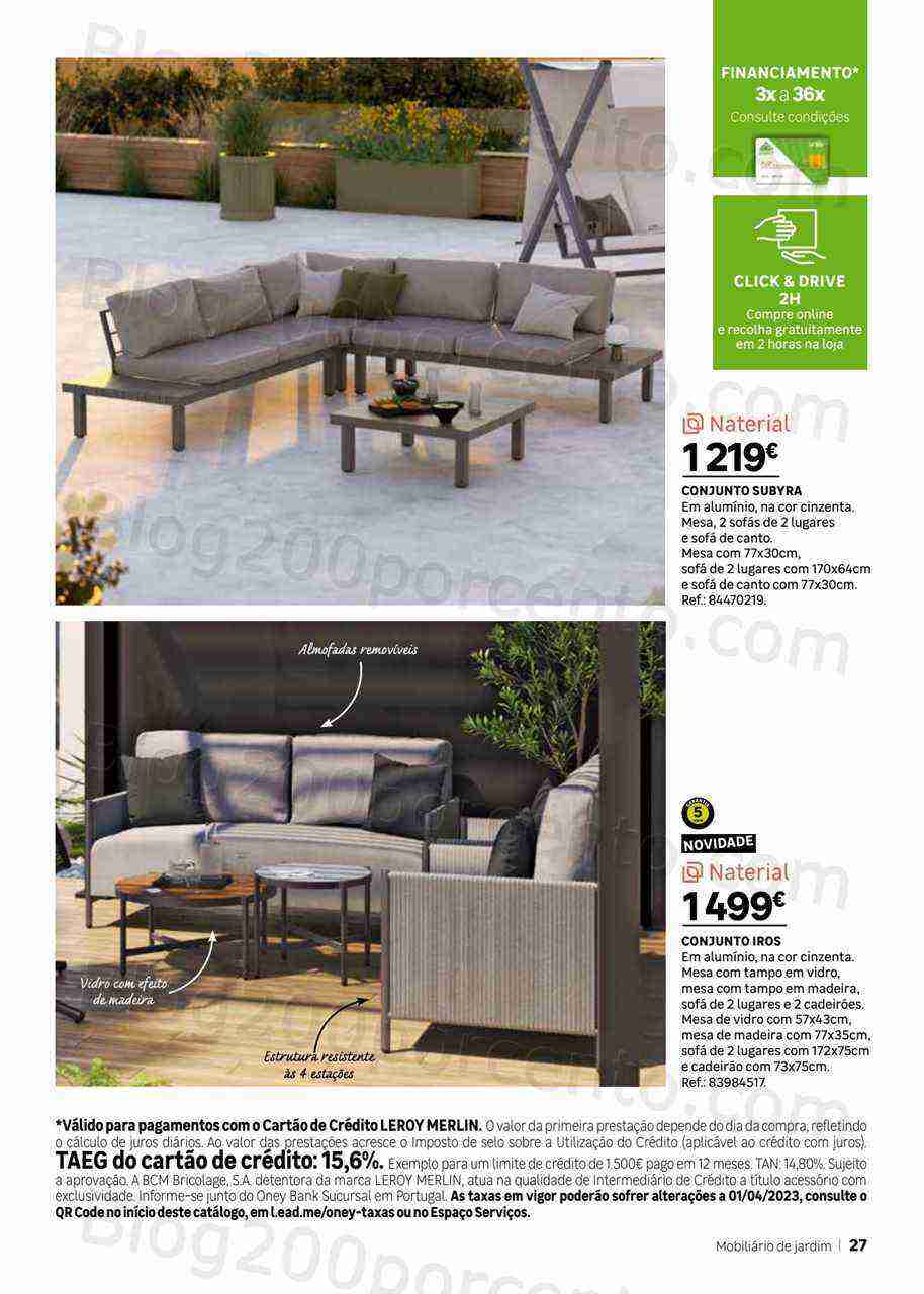 Antevisão Folheto LEROY MERLIN Promoções até 31 maio