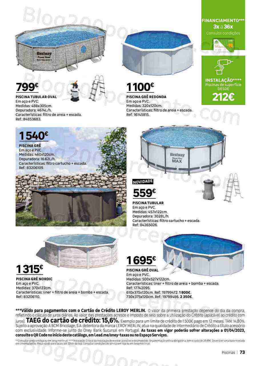 Antevisão Folheto LEROY MERLIN Promoções até 31 maio