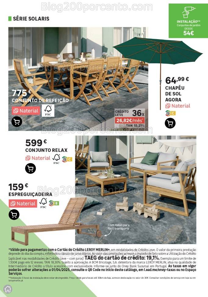 Antevisão Folheto LEROY MERLIN Promoções até 20 maio