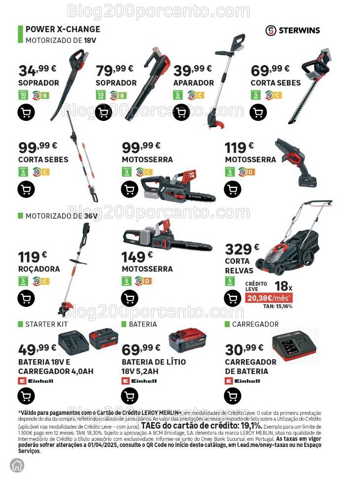 Antevisão Folheto LEROY MERLIN Promoções até 20 maio