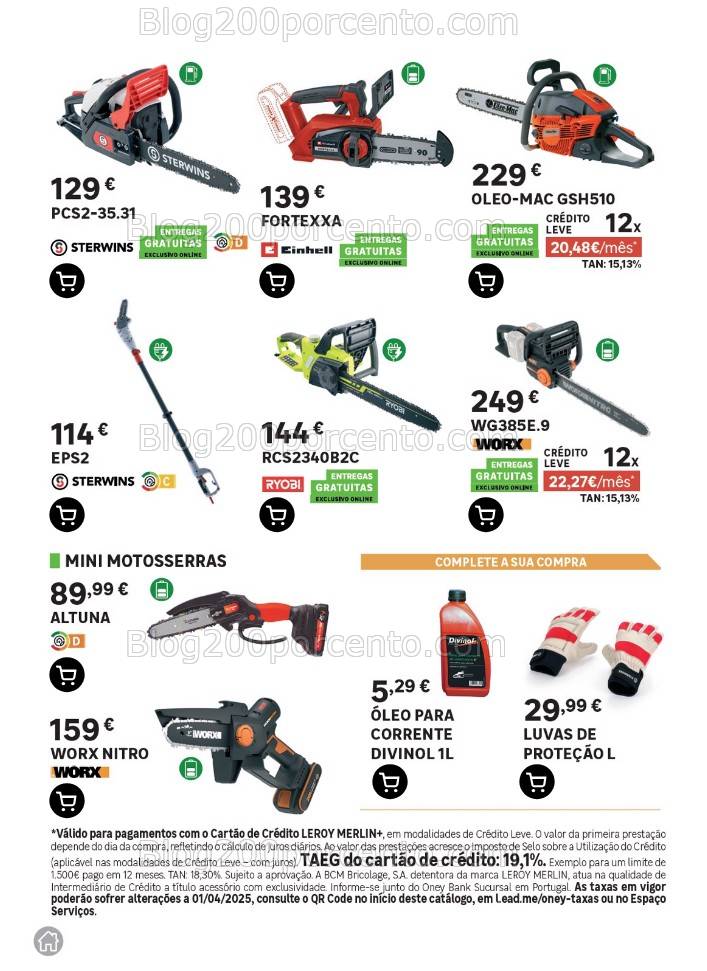 Antevisão Folheto LEROY MERLIN Promoções até 20 maio