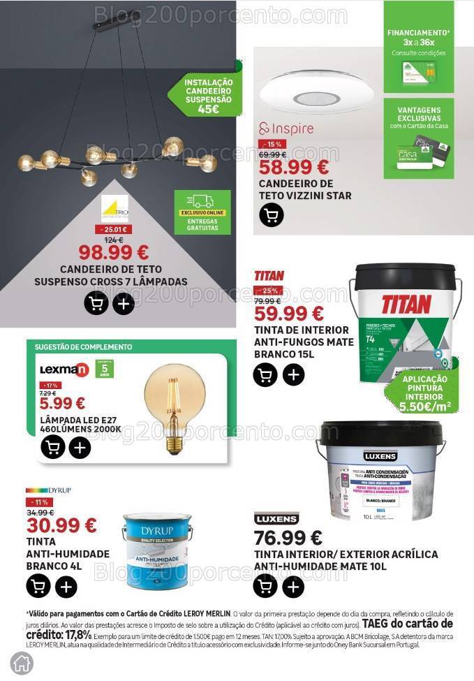 Antevisão Folheto LEROY MERLIN Promoções de 30 novembro a 23 janeiro