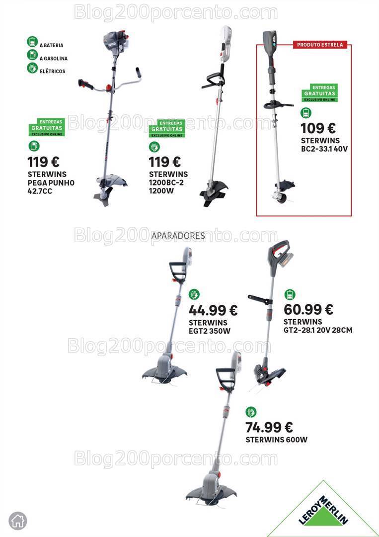 Antevisão Folheto LEROY MERLIN Especial Nossas Marcas Promoções de 9 maio a 4 junho