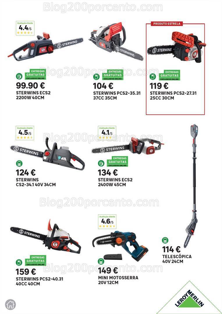 Antevisão Folheto LEROY MERLIN Especial Nossas Marcas Promoções de 9 maio a 4 junho