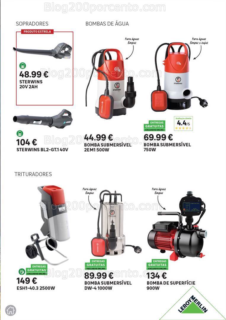 Antevisão Folheto LEROY MERLIN Especial Nossas Marcas Promoções de 9 maio a 4 junho