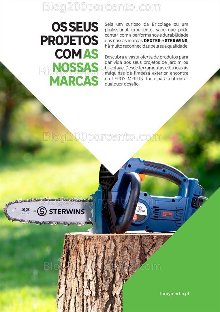 Antevisão Folheto LEROY MERLIN Especial Nossas Marcas Promoções de 9 maio a 4 junho