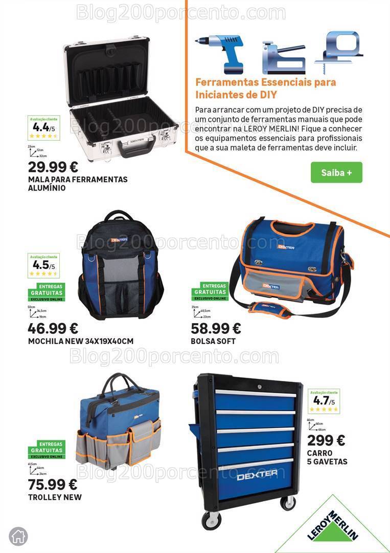 Antevisão Folheto LEROY MERLIN Especial Nossas Marcas Promoções de 9 maio a 4 junho