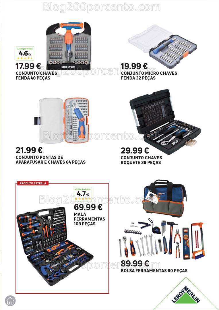 Antevisão Folheto LEROY MERLIN Especial Nossas Marcas Promoções de 9 maio a 4 junho