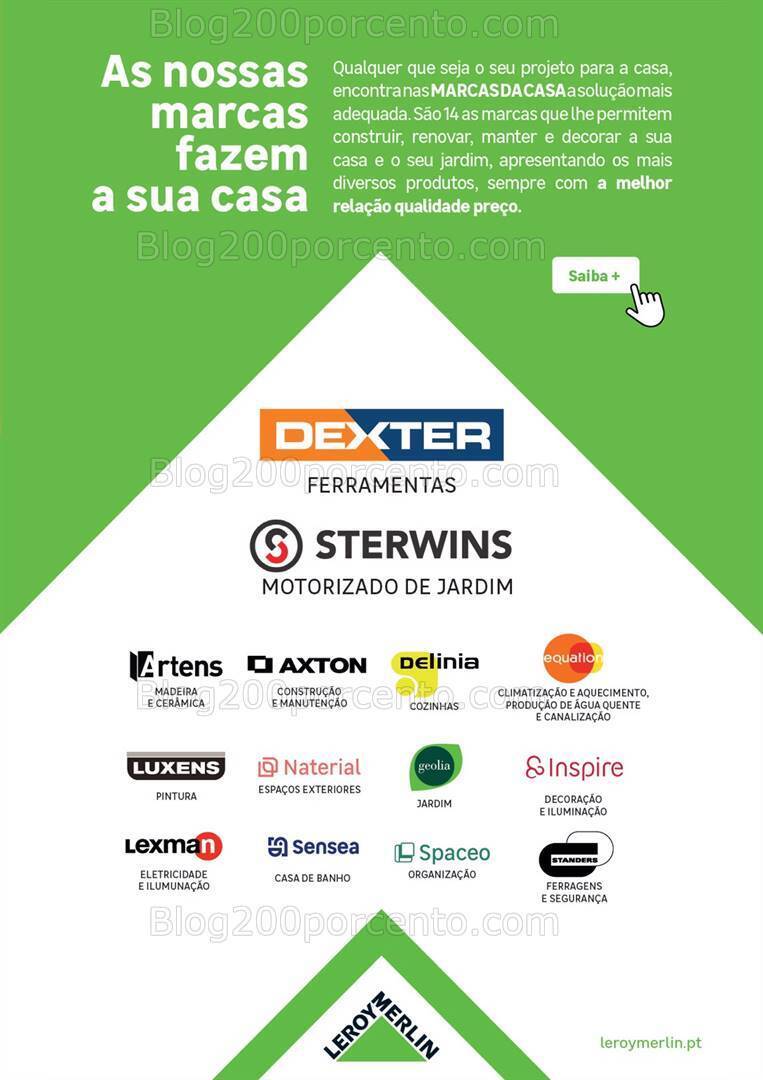 Antevisão Folheto LEROY MERLIN Especial Nossas Marcas Promoções de 9 maio a 4 junho