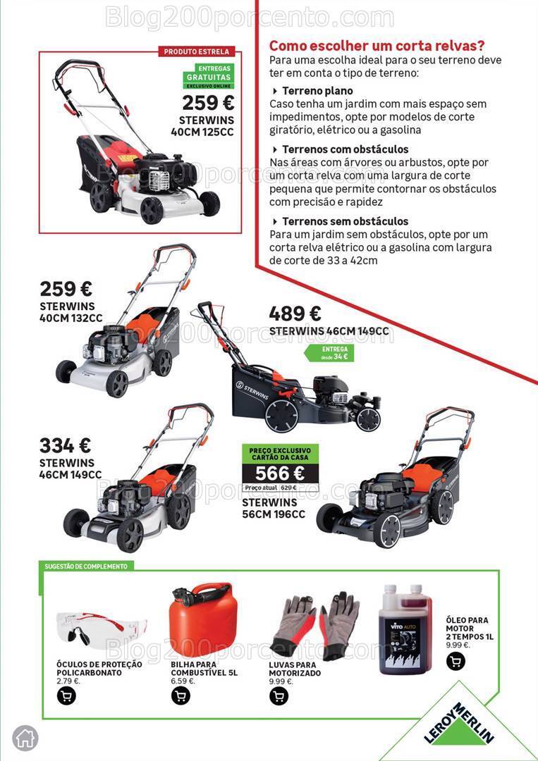 Antevisão Folheto LEROY MERLIN Especial Nossas Marcas Promoções de 9 maio a 4 junho