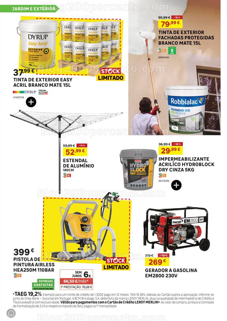 Antevisão Folheto LEROY MERLIN Promoções de 1 maio a 17 junho