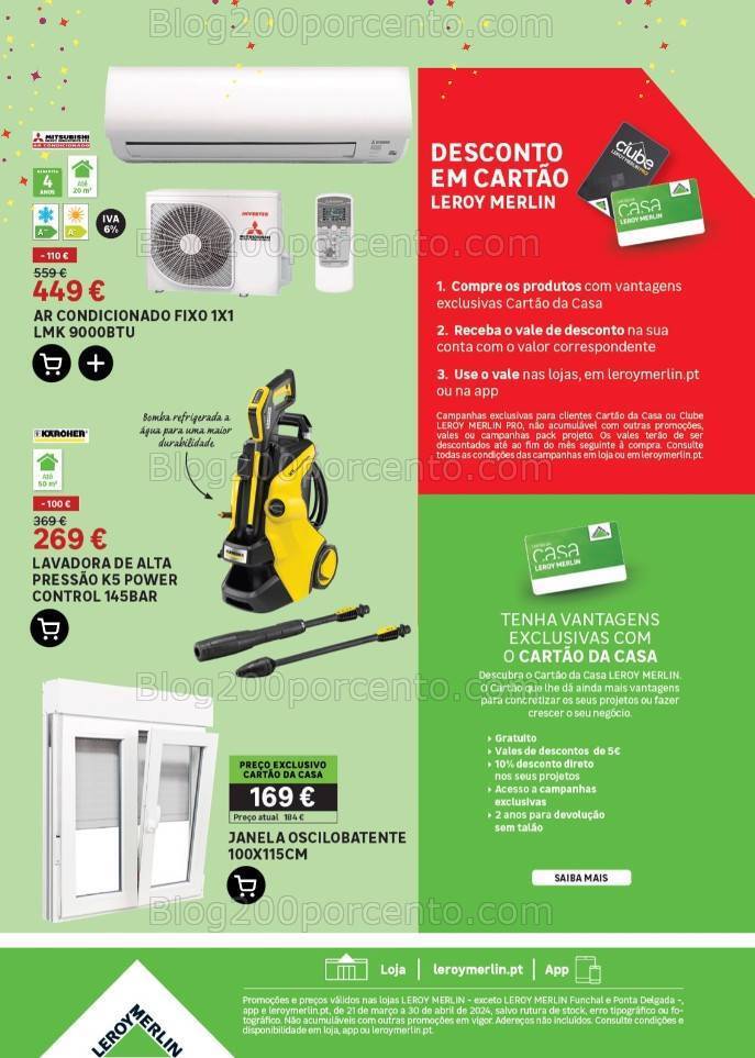 Antevisão Folheto LEROY MERLIN Promoções de 20 junho a 23 julho