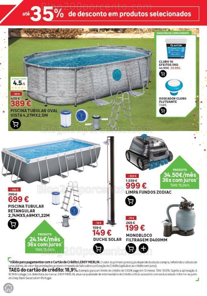 Antevisão Folheto LEROY MERLIN Promoções de 20 junho a 23 julho