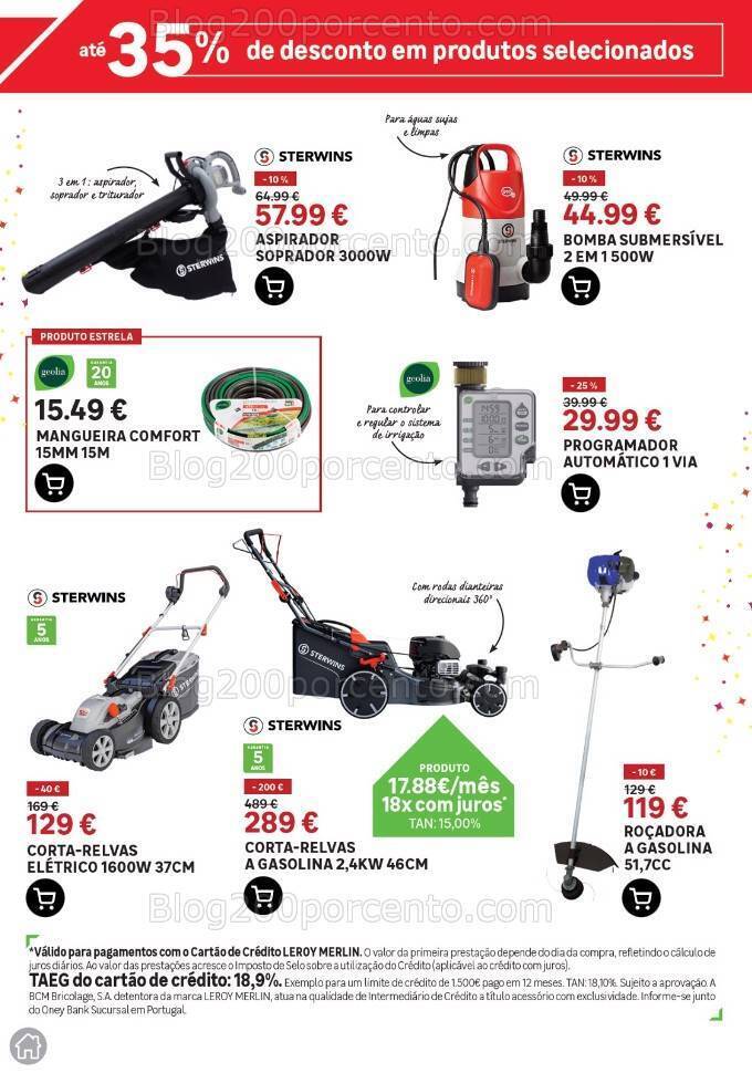 Antevisão Folheto LEROY MERLIN Promoções de 20 junho a 23 julho