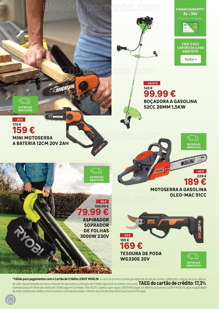 Antevisão Folheto LEROY MERLIN Promoções de 25 agosto a 25 setembro