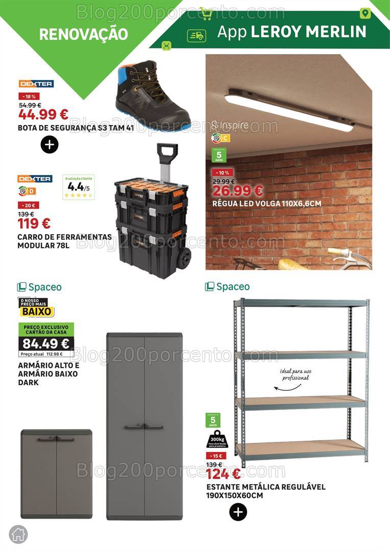 Antevisão Folheto LEROY MERLIN Promoções de 26 setembro a 29 outubro