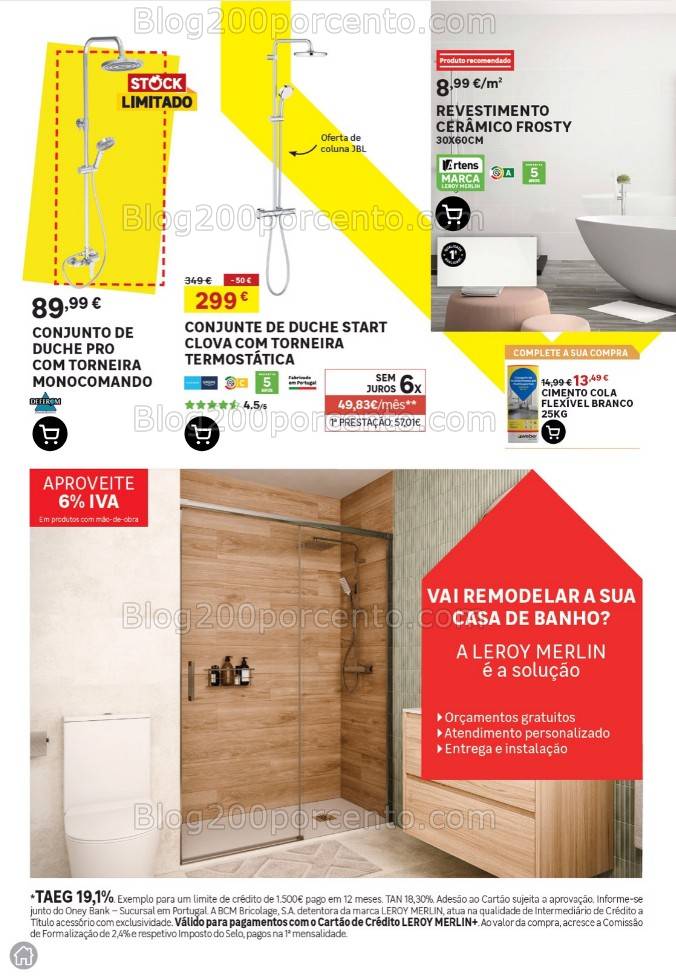 Antevisão Folheto LEROY MERLIN Promoções de 27 março a 29 abril