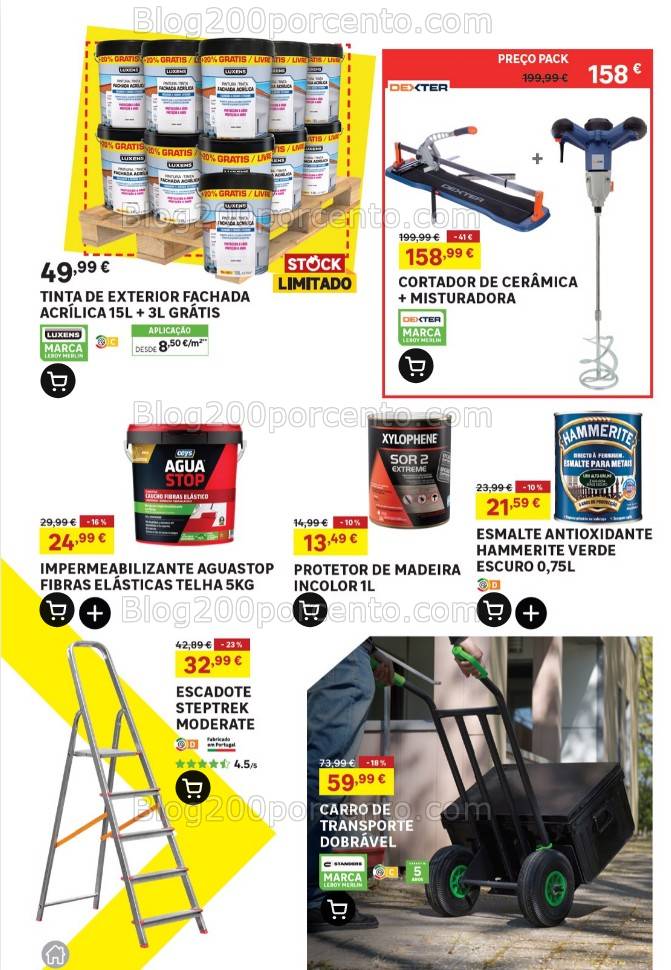 Antevisão Folheto LEROY MERLIN Promoções de 27 março a 29 abril