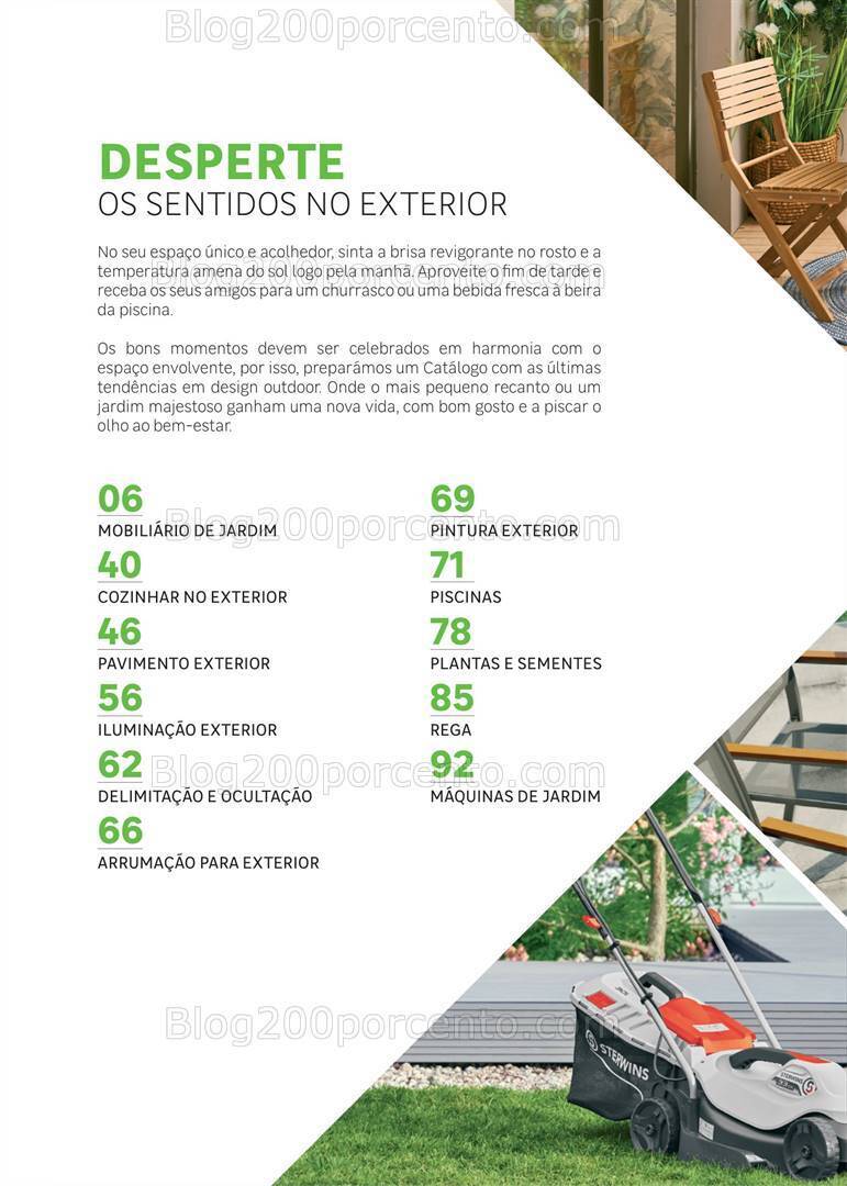 Antevisão Folheto LEROY MERLIN Catálogo Jardim Promoções até 14 maio