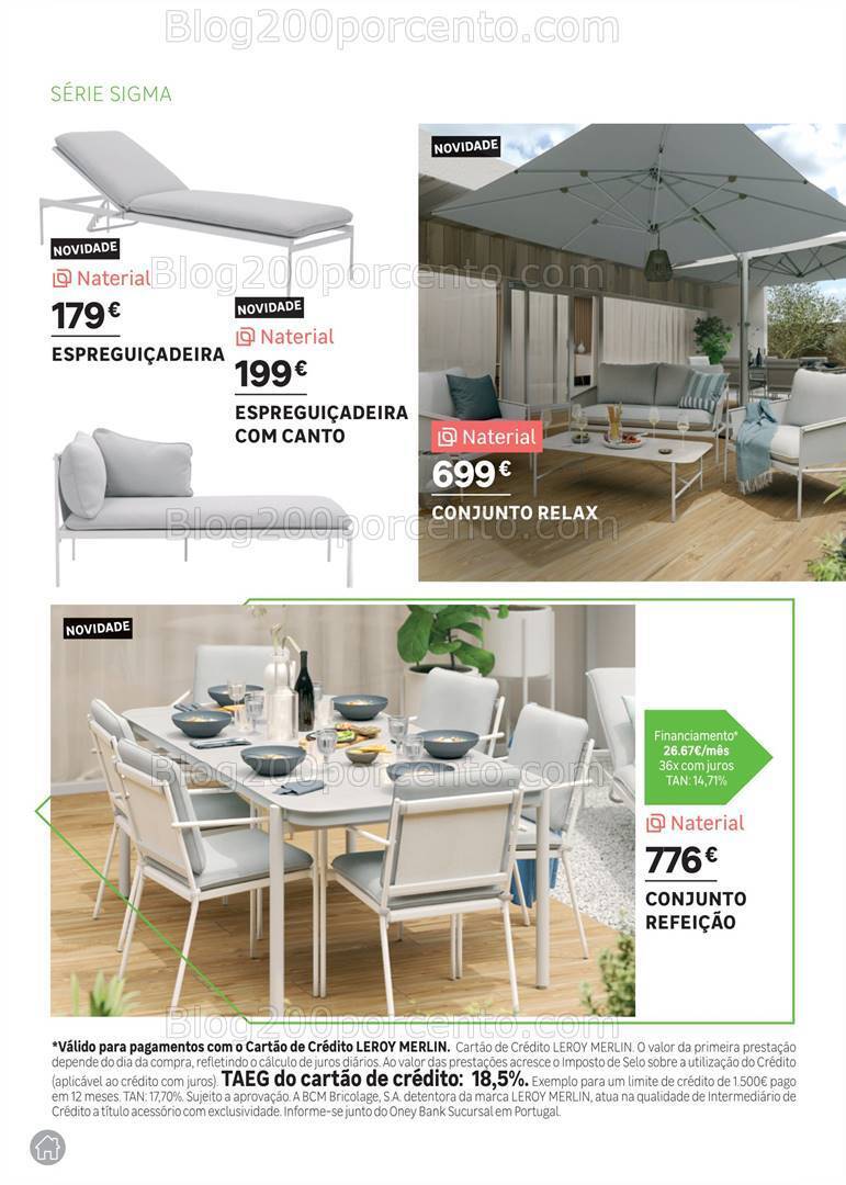 Antevisão Folheto LEROY MERLIN Catálogo Jardim Promoções até 14 maio