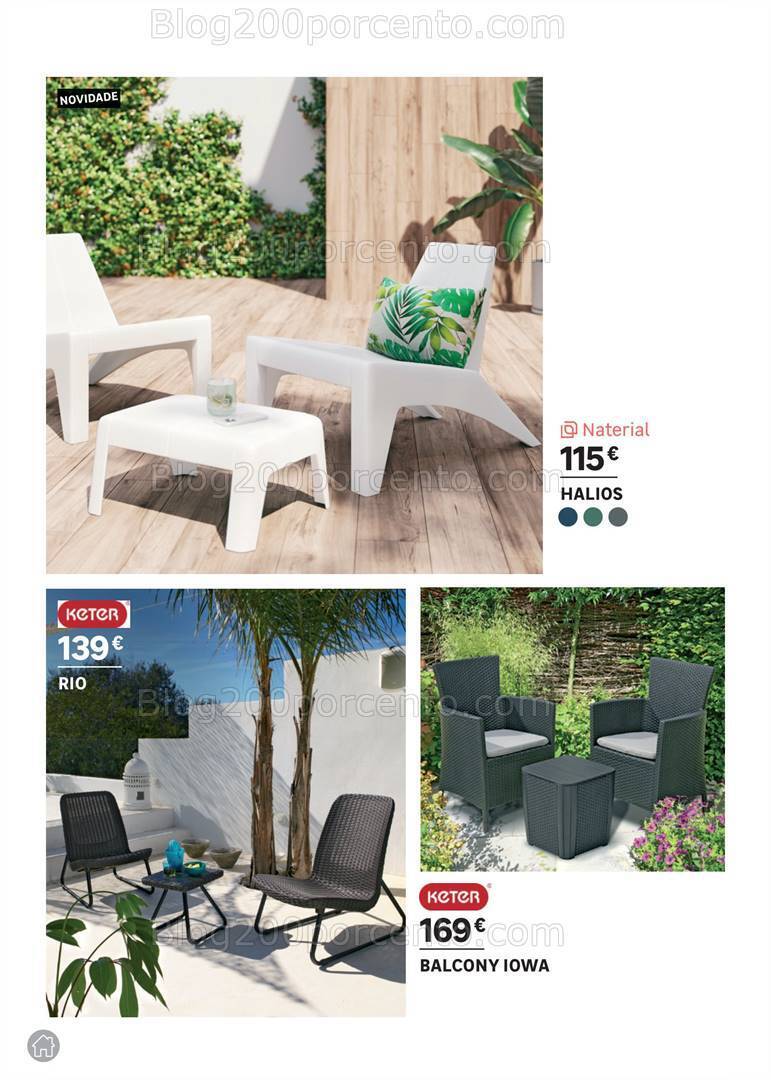 Antevisão Folheto LEROY MERLIN Catálogo Jardim Promoções até 14 maio