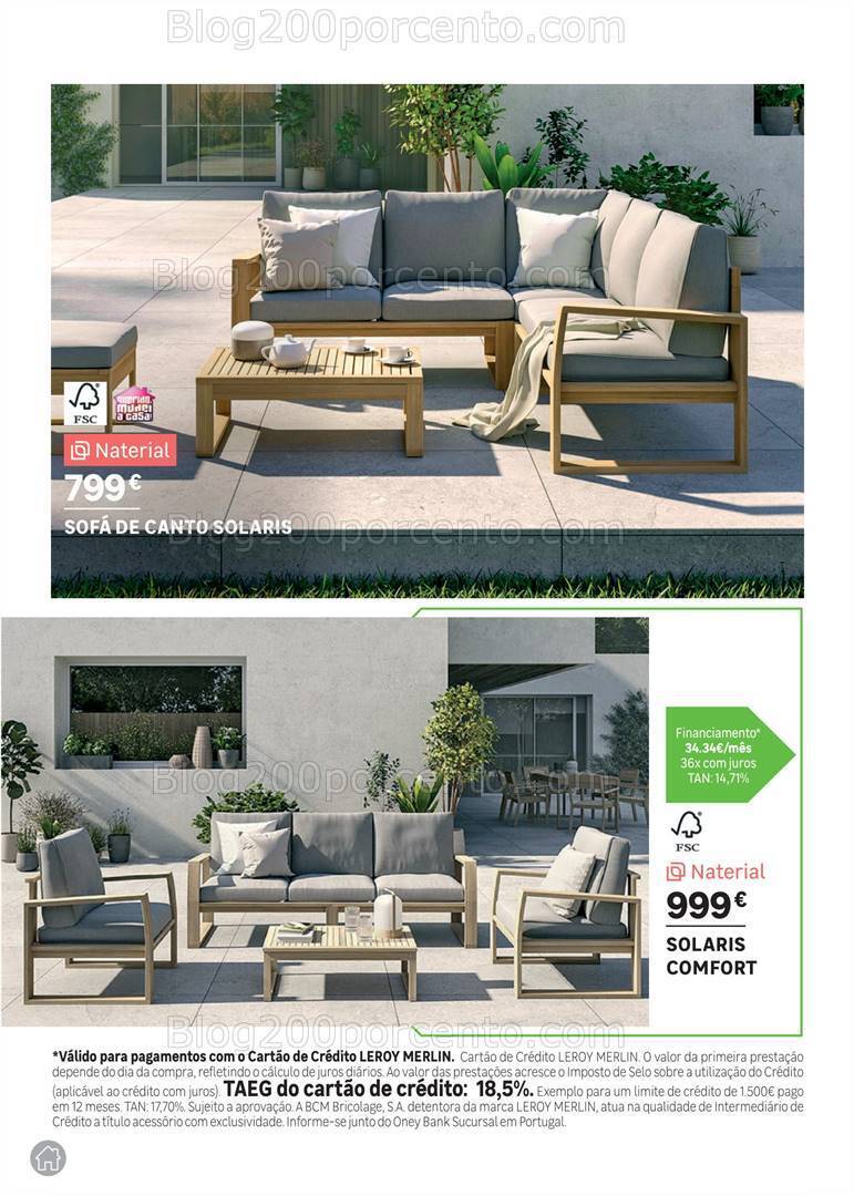 Antevisão Folheto LEROY MERLIN Catálogo Jardim Promoções até 14 maio