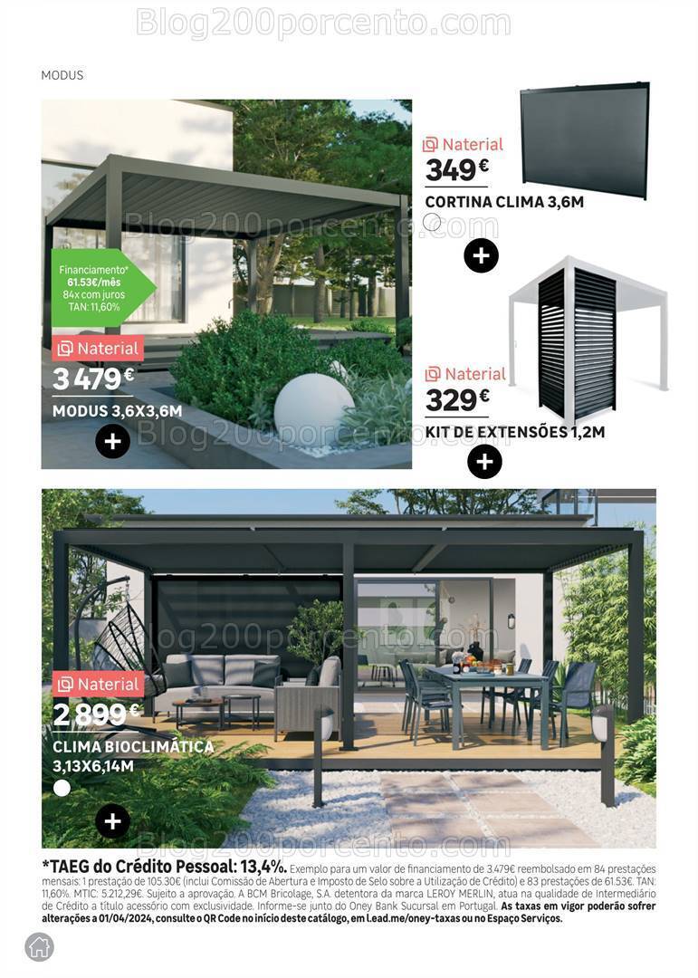 Antevisão Folheto LEROY MERLIN Catálogo Jardim Promoções até 14 maio