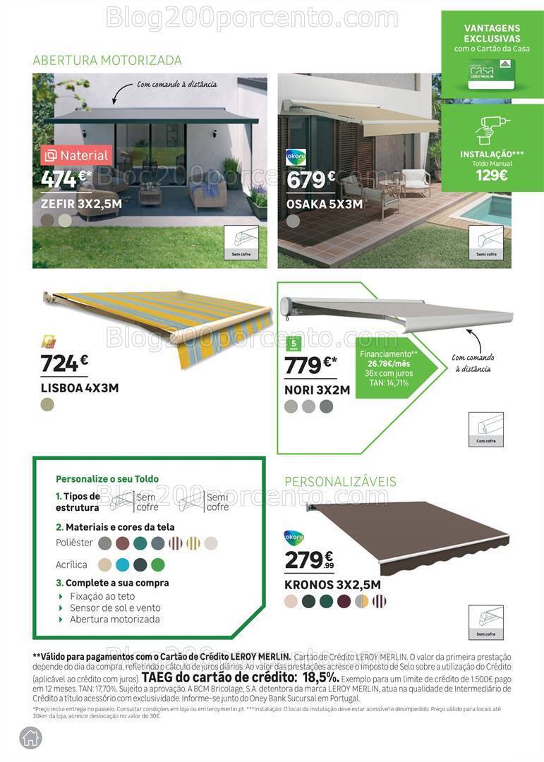 Antevisão Folheto LEROY MERLIN Catálogo Jardim Promoções até 14 maio