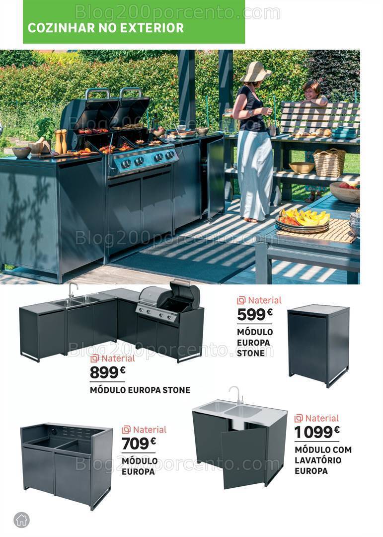 Antevisão Folheto LEROY MERLIN Catálogo Jardim Promoções até 14 maio