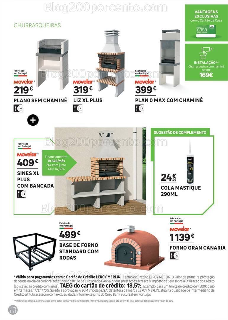 Antevisão Folheto LEROY MERLIN Catálogo Jardim Promoções até 14 maio