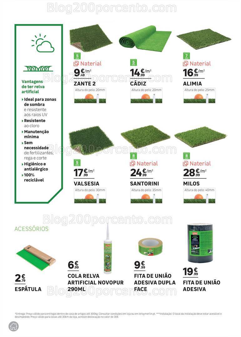 Antevisão Folheto LEROY MERLIN Catálogo Jardim Promoções até 14 maio