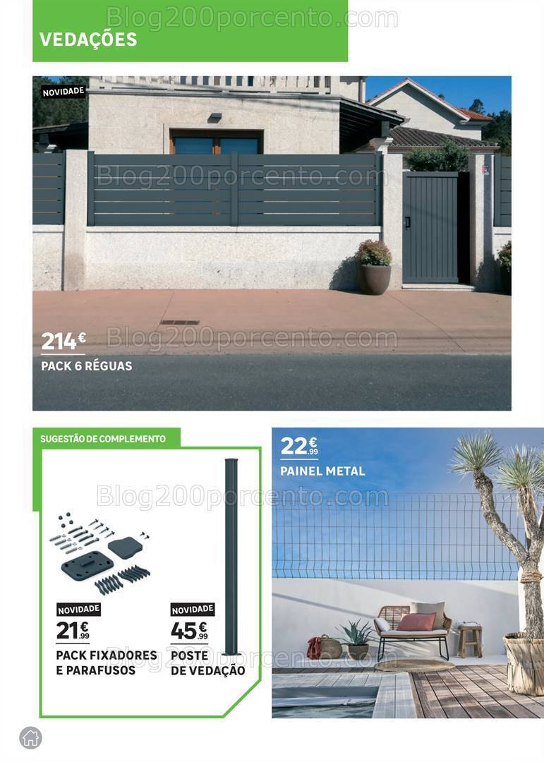 Antevisão Folheto LEROY MERLIN Catálogo Jardim Promoções até 14 maio