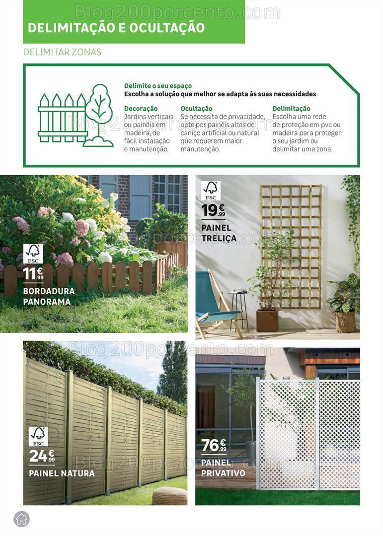 Antevisão Folheto LEROY MERLIN Catálogo Jardim Promoções até 14 maio