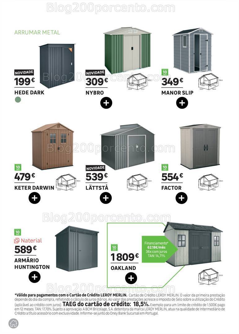 Antevisão Folheto LEROY MERLIN Catálogo Jardim Promoções até 14 maio