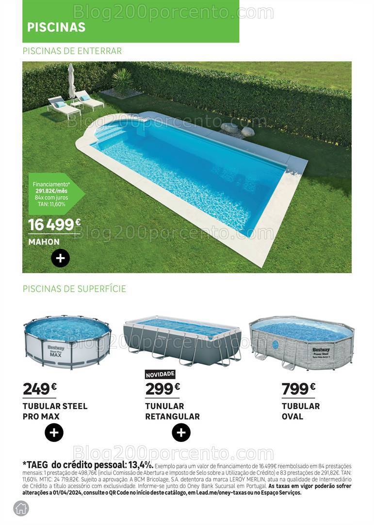 Antevisão Folheto LEROY MERLIN Catálogo Jardim Promoções até 14 maio