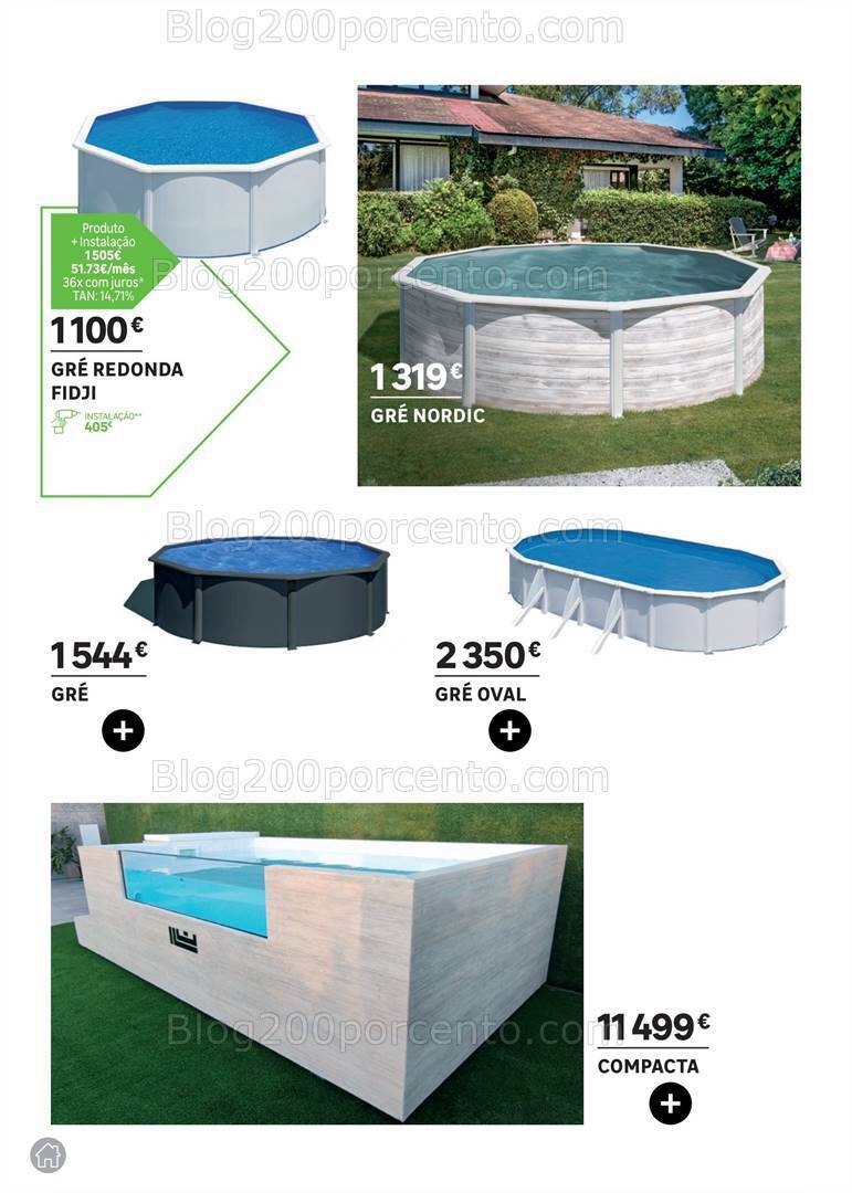 Antevisão Folheto LEROY MERLIN Catálogo Jardim Promoções até 14 maio