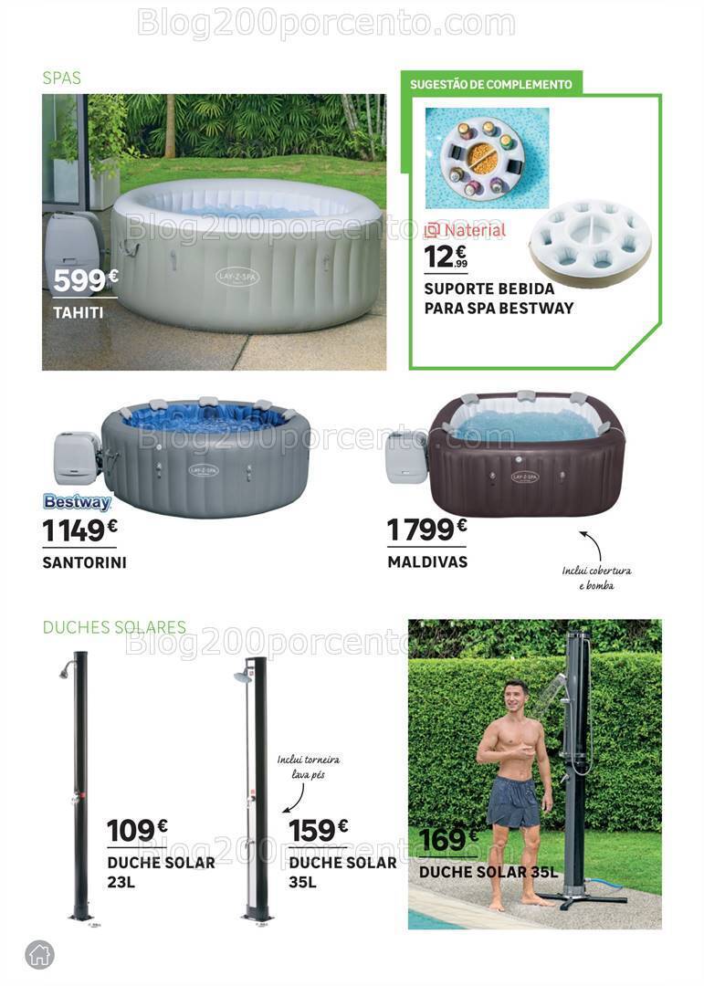 Antevisão Folheto LEROY MERLIN Catálogo Jardim Promoções até 14 maio