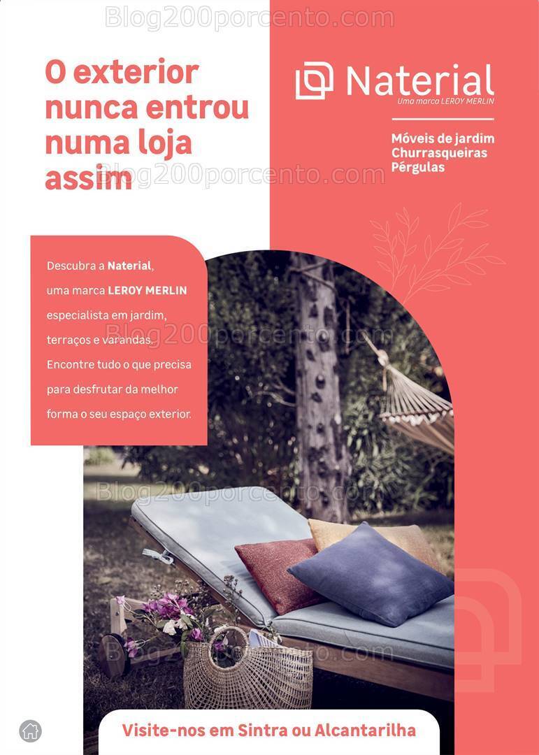 Antevisão Folheto LEROY MERLIN Catálogo Jardim Promoções até 14 maio