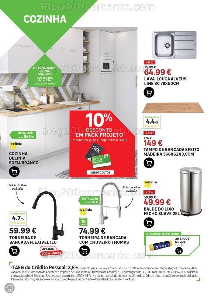 Antevisão Folheto LEROY MERLIN Promoções de 25 janeiro a 20 fevereiro
