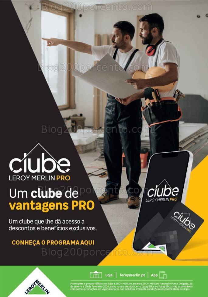 Antevisão Folheto LEROY MERLIN Promoções de 25 janeiro a 20 fevereiro