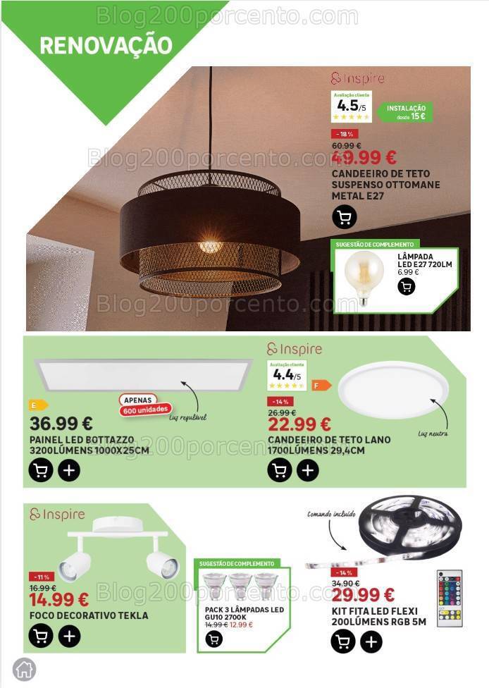 Antevisão Folheto LEROY MERLIN Promoções de 25 janeiro a 20 fevereiro