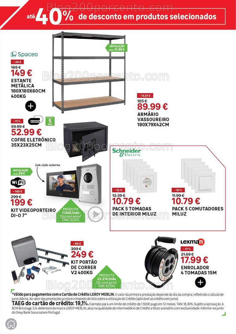 Antevisão Folheto LEROY MERLIN Promoções de 25 julho a 20 agosto