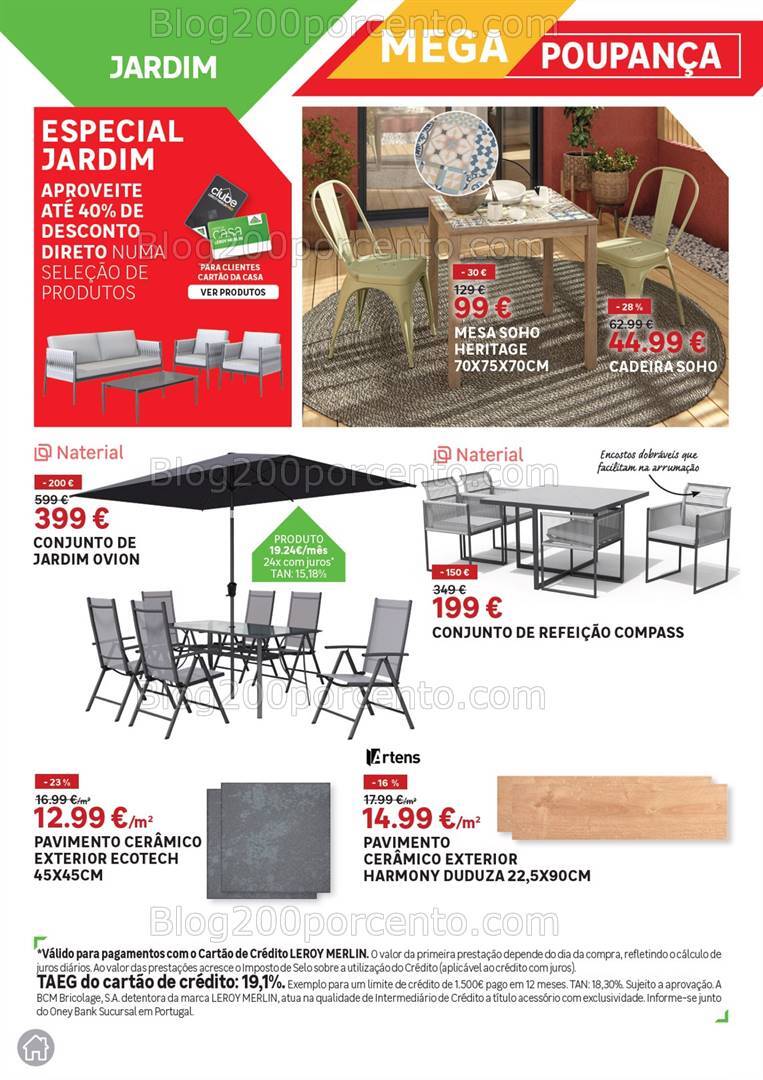 Antevisão Folheto LEROY MERLIN Promoções de 25 julho a 20 agosto