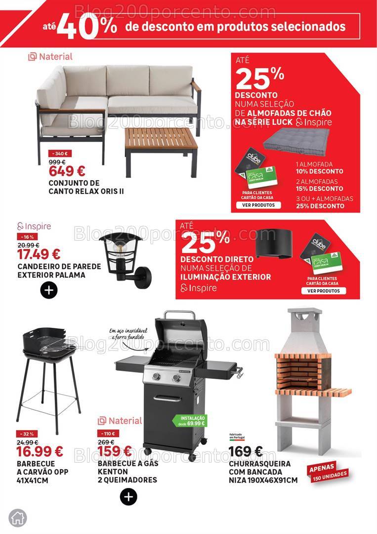 Antevisão Folheto LEROY MERLIN Promoções de 25 julho a 20 agosto