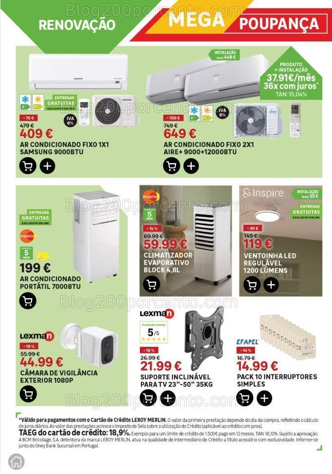 Antevisão Folheto LEROY MERLIN Promoções de 2 maio a 18 junho