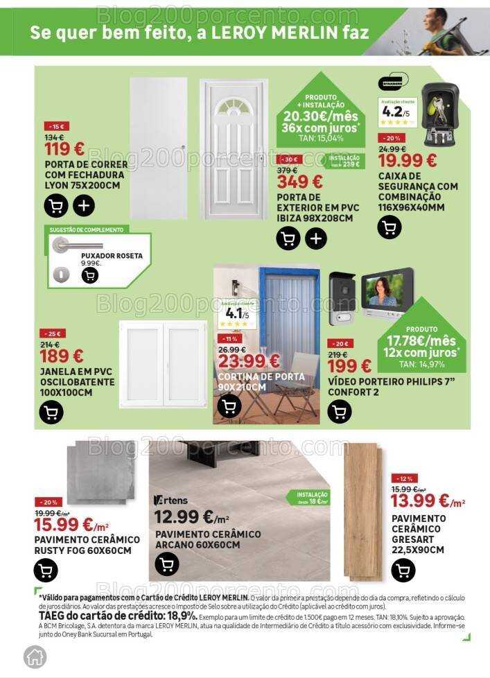 Antevisão Folheto LEROY MERLIN Promoções de 2 maio a 18 junho