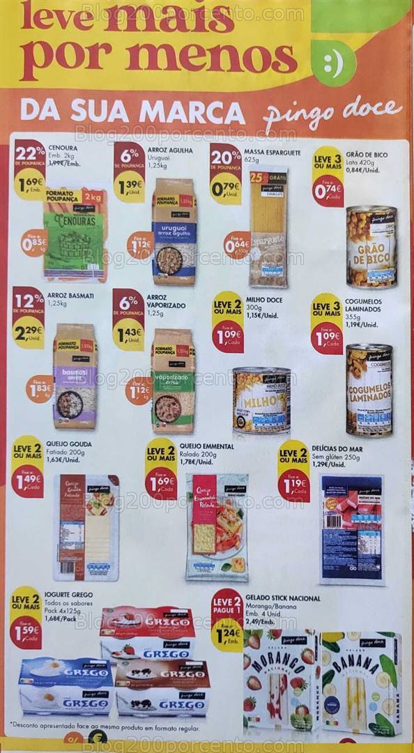 Antevisão Folheto PINGO DOCE Leve Mais por Menos Promoções de 4 a 10 junho